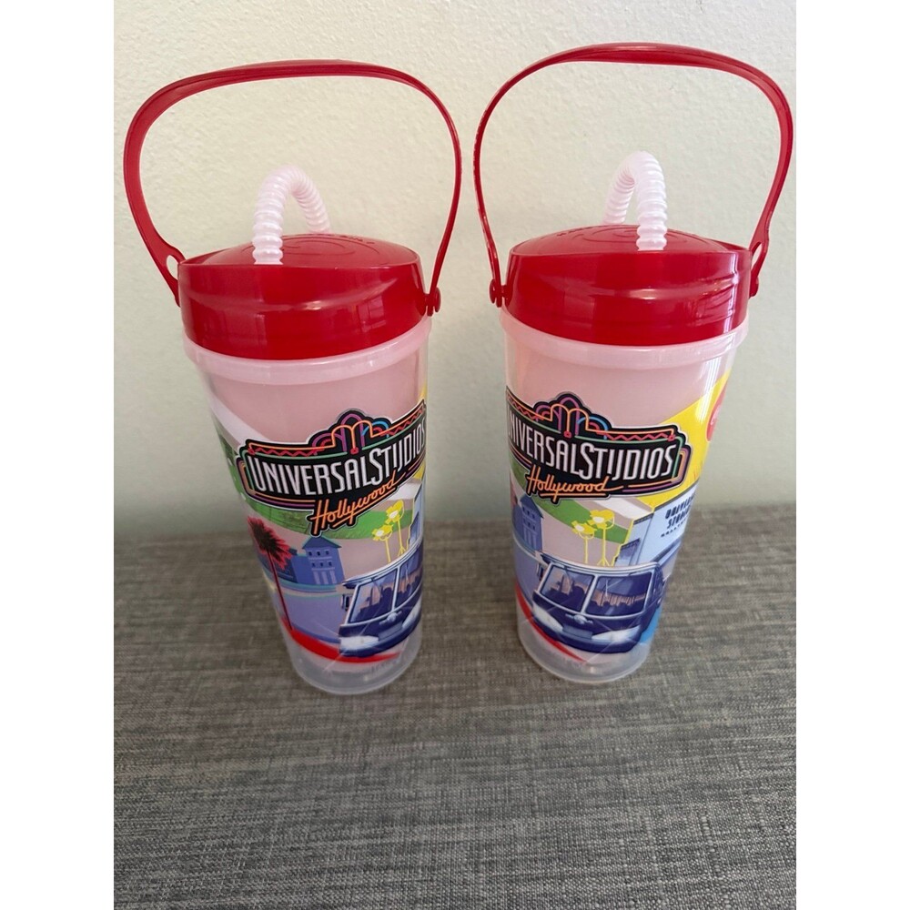 Lot of 2 Universal Studios Hollywood
Coke Freestyle Souvenir Refillable Cups